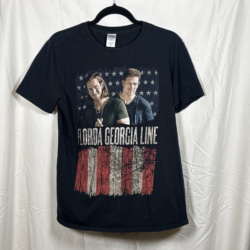 Florida Georgia Line This Is‎ How We Roll Concert Tshirt Size M Black